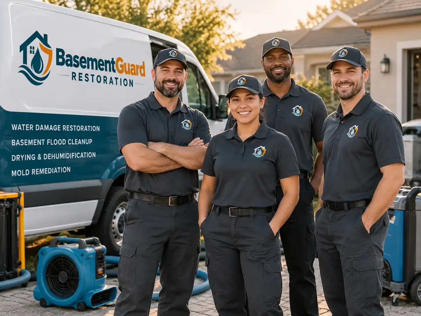 Basement Water Damage Restoration company in Nome, TX